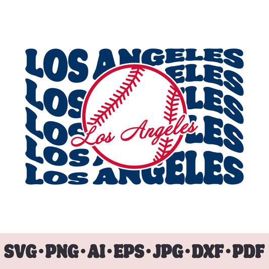 Los Angeles Angels baseball team SVG Cricut cut file. PNG Clipart. Silhouette sublimation print. Sports fan image Ai, EPS, JPG, DXF, PDF.