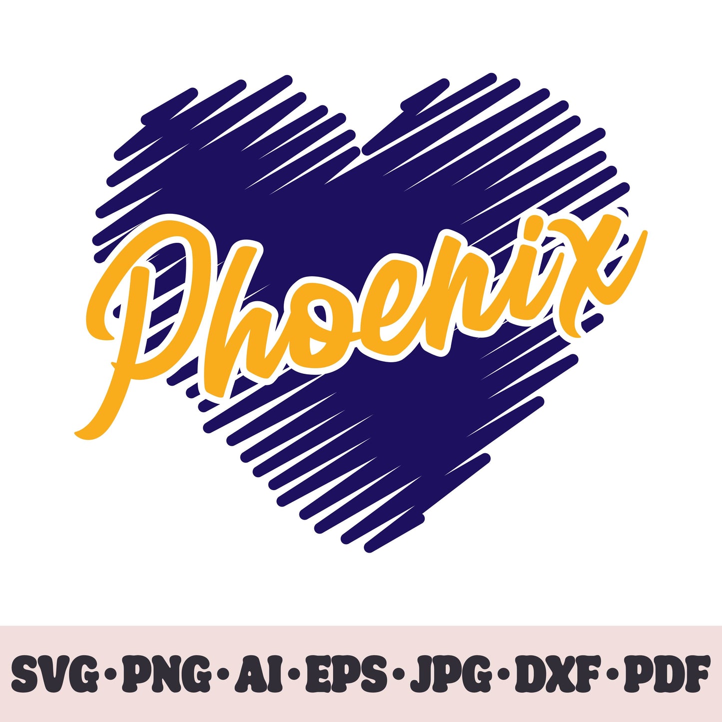 Phoenix Suns basketball team SVG Cricut cut file. PNG Clipart. Silhouette sublimation print. Sports fan image Ai, EPS, JPG, DXF, PDF.