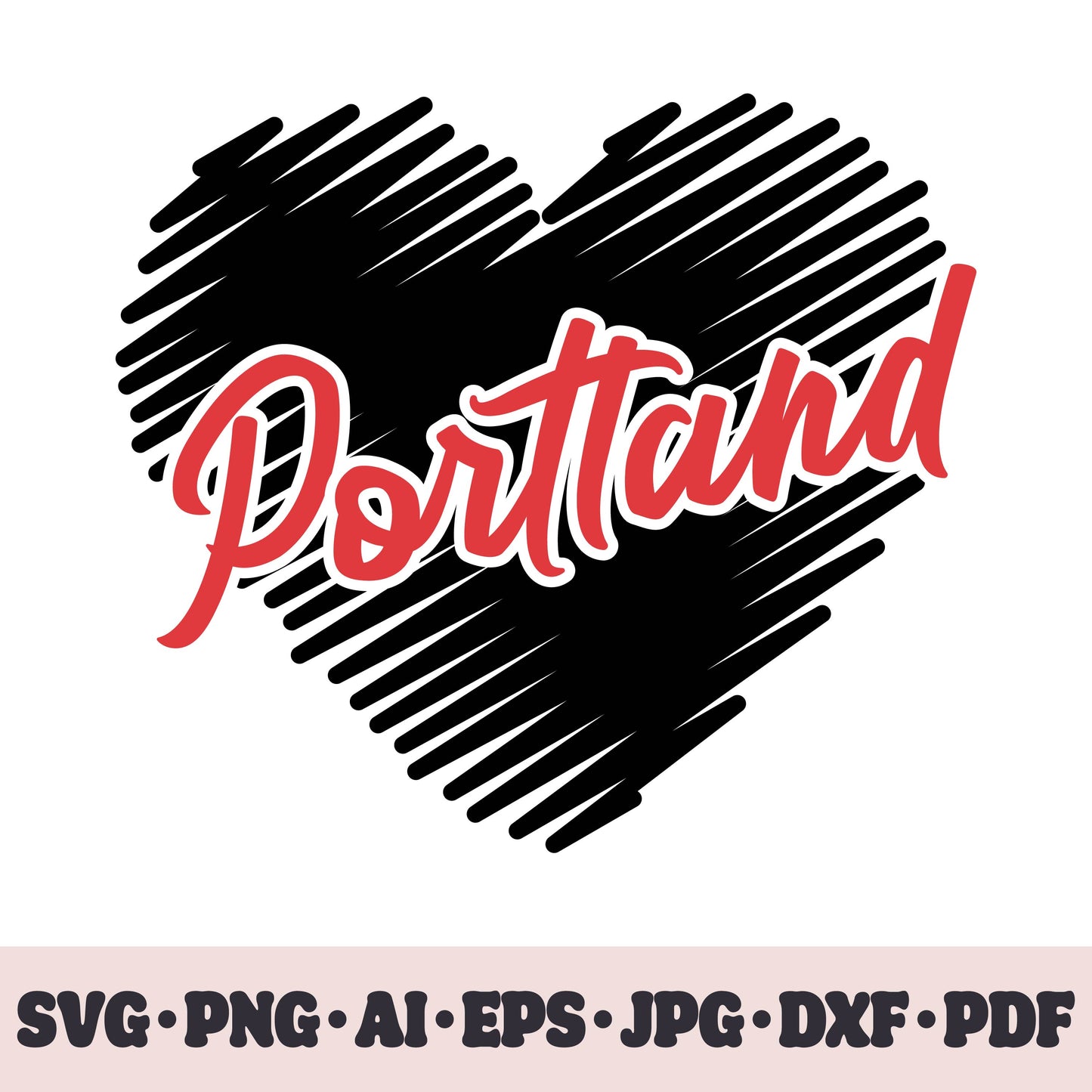 Portland Trail Blazers basketball team SVG Cricut cut file. PNG Clipart. Silhouette sublimation print. Sports fan image Ai, EPS, JPG, DXF, PDF.