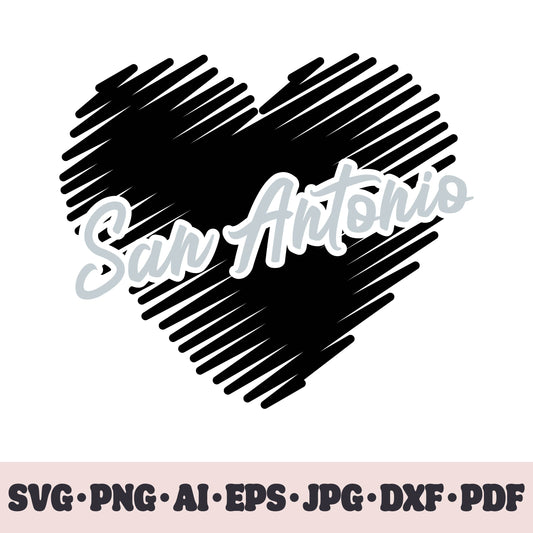 San Antonio Spurs basketball team SVG Cricut cut file. PNG Clipart. Silhouette sublimation print. Sports fan image Ai, EPS, JPG, DXF, PDF.