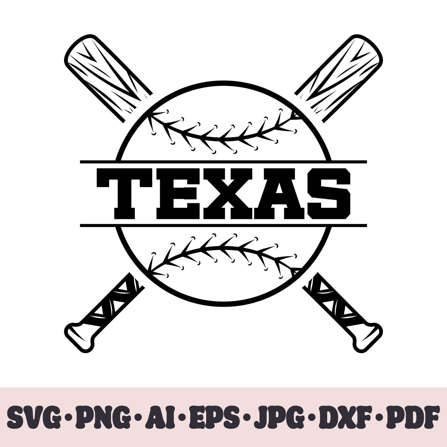 Texas Rangers baseball team SVG Cricut cut file. PNG Clipart. Silhouette sublimation print. Sports fan image Ai, EPS, JPG, DXF, PDF.